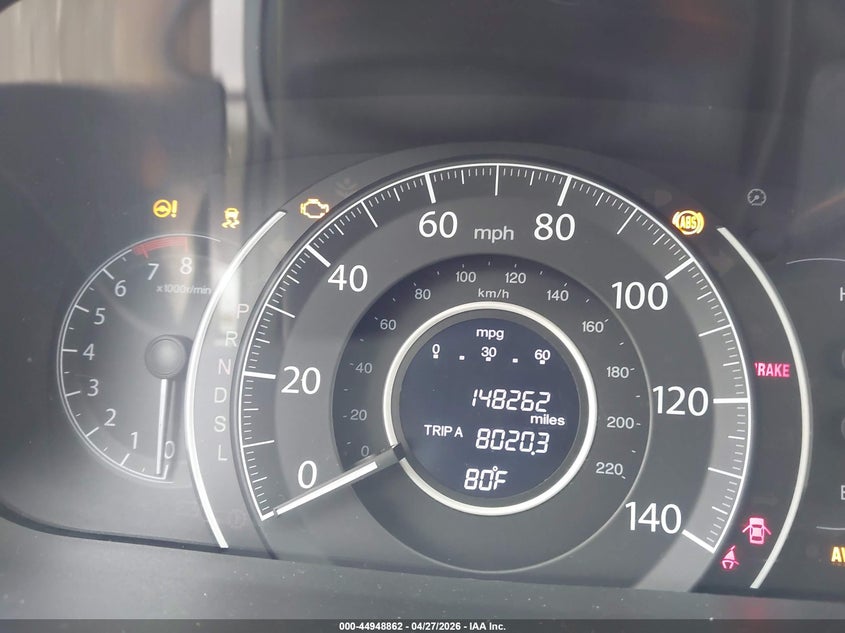 2015 HONDA CR-V SPORT UTILITY VEHICLE 2.4L I-4 DI, DOHC, VVT, 185HP