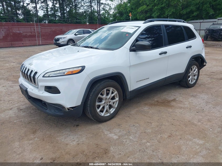 2016 JEEP CHEROKEE auction photo 2