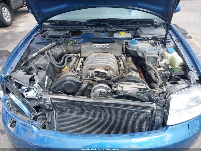 2002 Audi A4 3.0 VIN: WAULT68E02A263896 Lot: 44948895