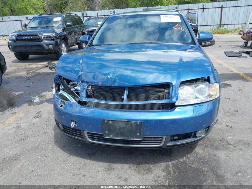 2002 Audi A4 3.0 VIN: WAULT68E02A263896 Lot: 44948895