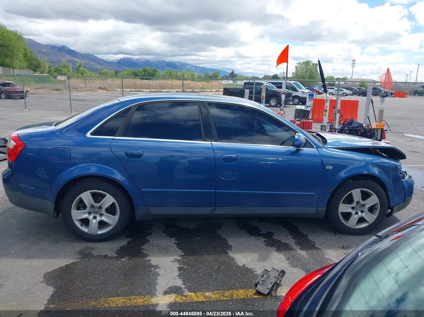 2002 Audi A4 3.0 VIN: WAULT68E02A263896 Lot: 44948895