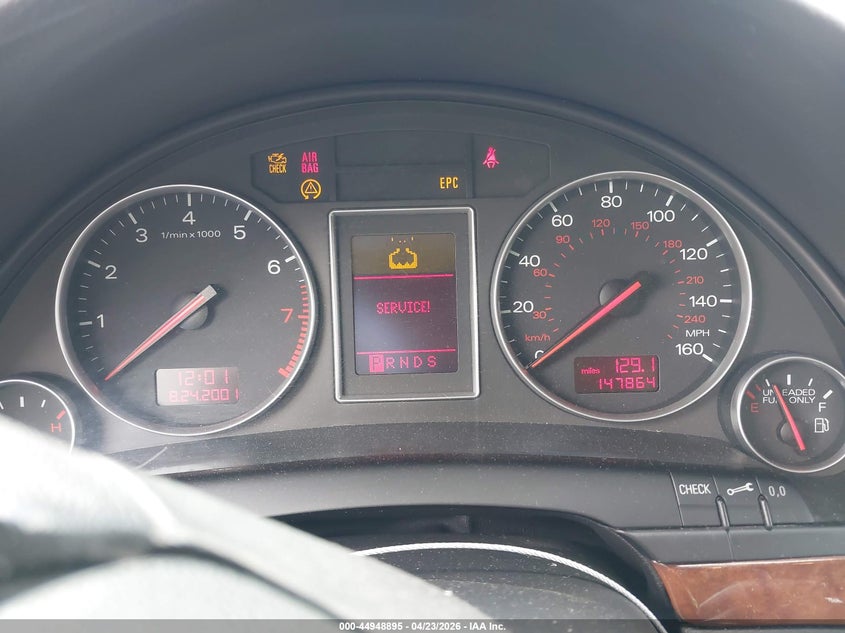 2002 Audi A4 3.0 VIN: WAULT68E02A263896 Lot: 44948895