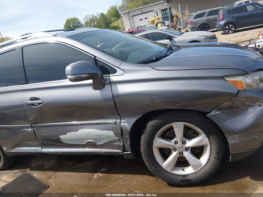 2012 Lexus Rx 3.5 Rx 350 grey Lot 111044949026 Vin 2T2BK1BA0CC124029