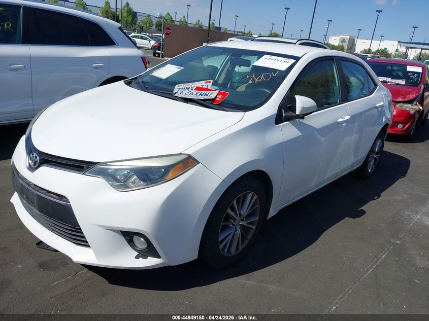 2015 Toyota Corolla Le Plus