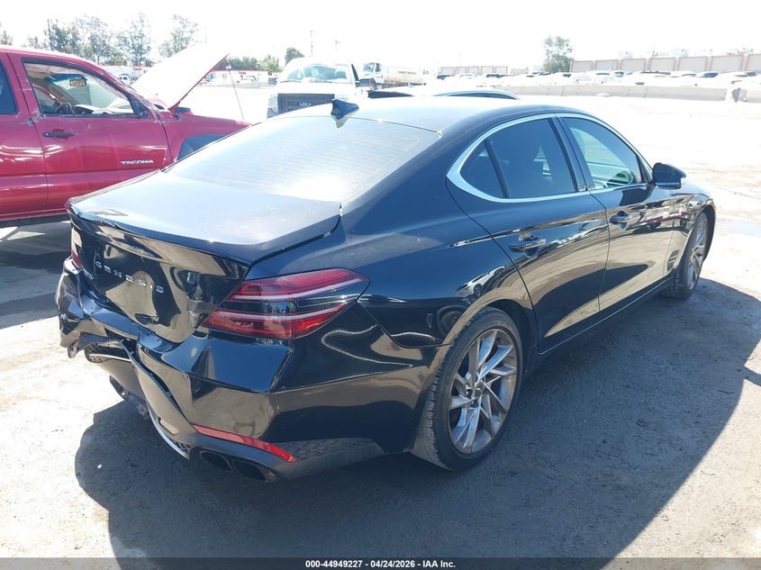 Vin: kmtg34ta6nu093870, lot: 45446623, genesis g70 2.0t rwd 20224