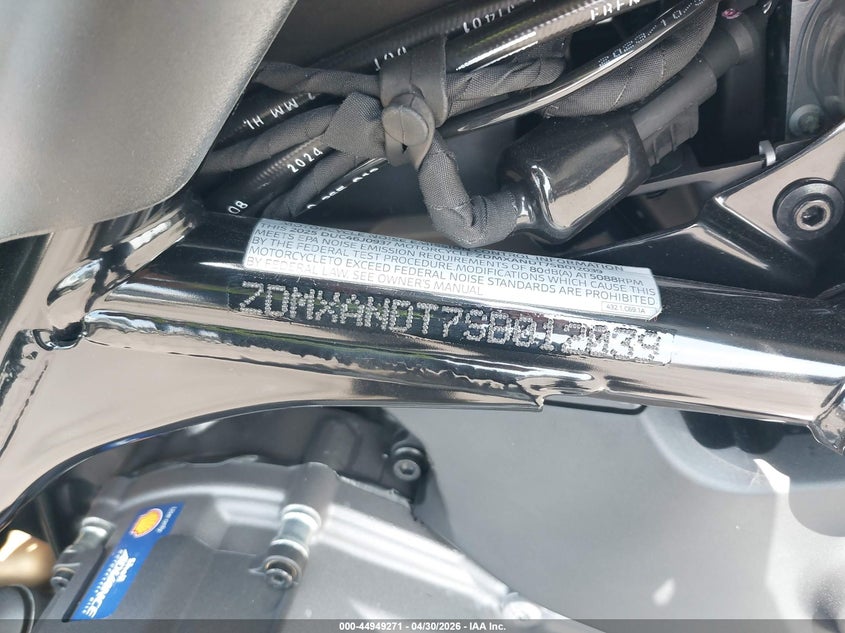 2025 Ducati Desert X VIN: ZDMXANDT7SB012039 Lot: 44949271