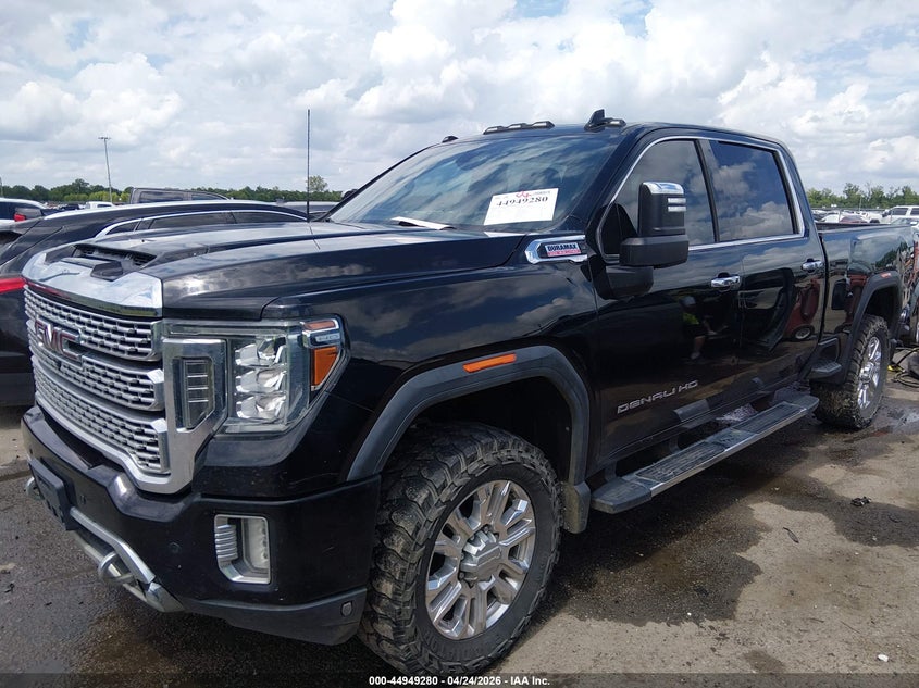 2020 Gmc SIERRA 2500Hd black Lot 111044949280 Vin 1GT49REY5LF295365