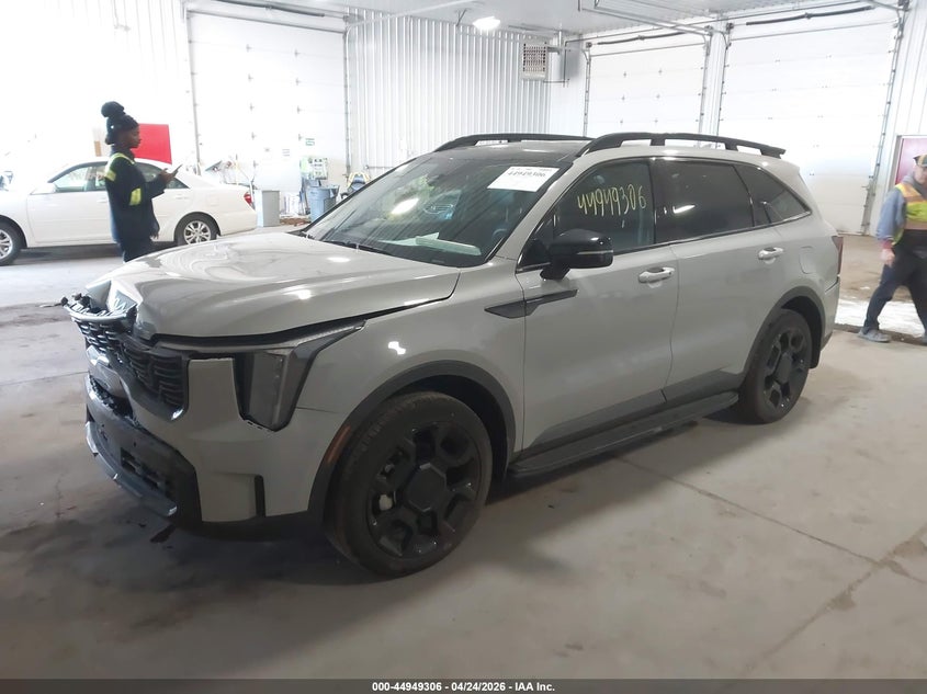 Vin: 5xyrhdjf0tg417983, lot: 45446702, kia sorento x-line ex 20262