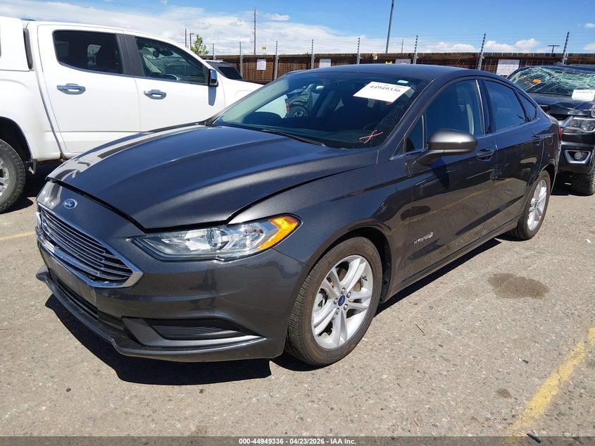 Vin: 3fa6p0lu9jr176816, lot: 45446732, ford fusion hybrid se 20182