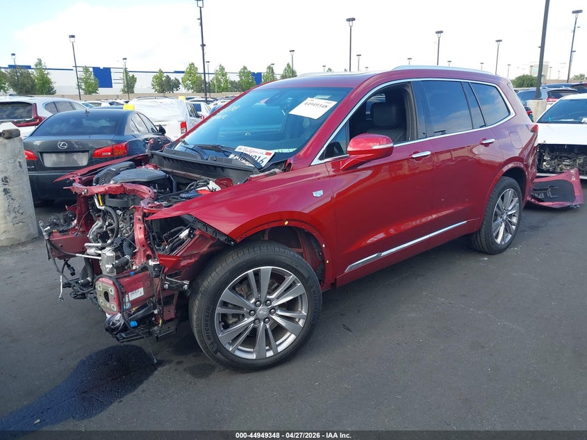Vin: 1gykpcrs5rz701355, lot: 45446744, cadillac xt6 fwd premium luxury 20242
