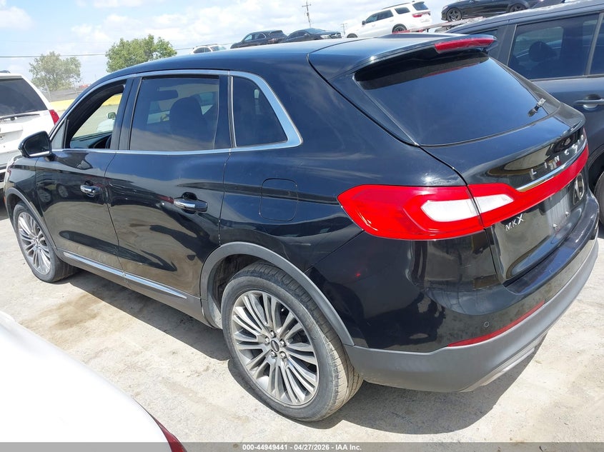 2017 Lincoln Mkx Reserve