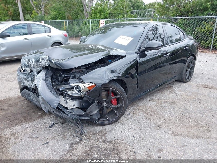 ZARFAMBN8L7630163 2020 Alfa Romeo Giulia Ti Rwd photo 1