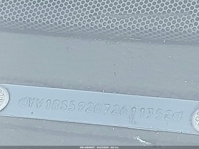 2007 Volvo S60 2.5T VIN: YV1RS592072611352 Lot: 44949457