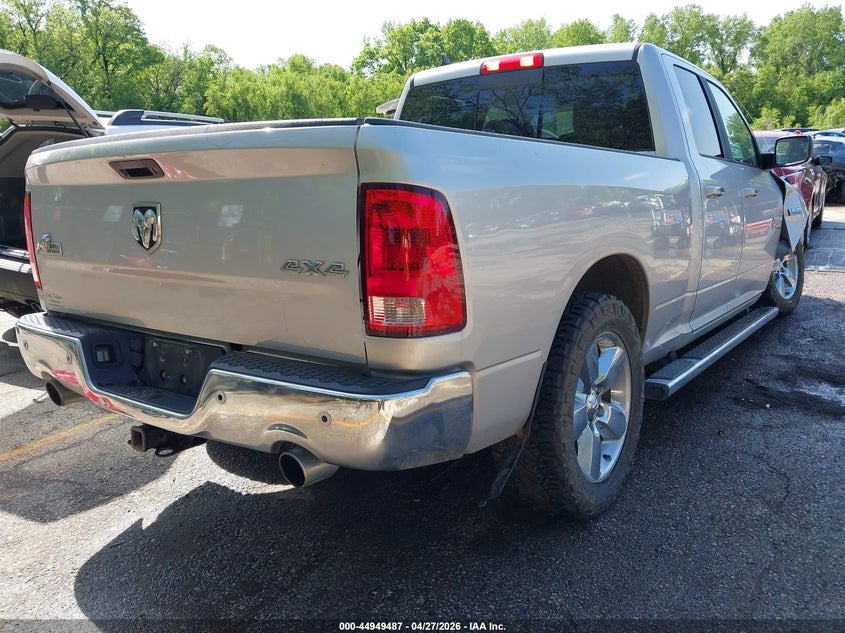 Vin: 1c6rr7gt8js104318, lot: 45446883, ram 1500 big horn  4x4 6'4 box 20184