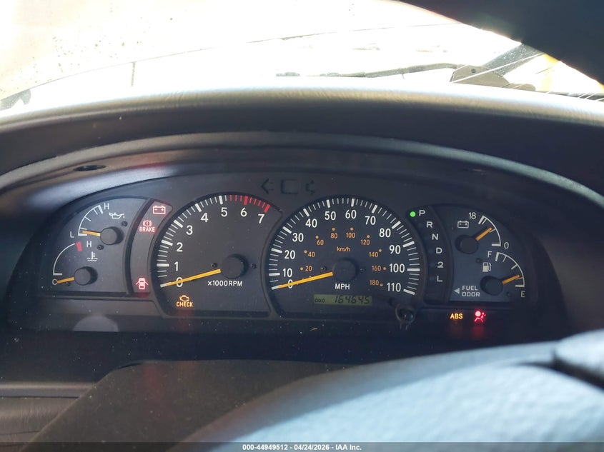 TOYOTA TUNDRA 2003 VIN 5TBRT34163S379955