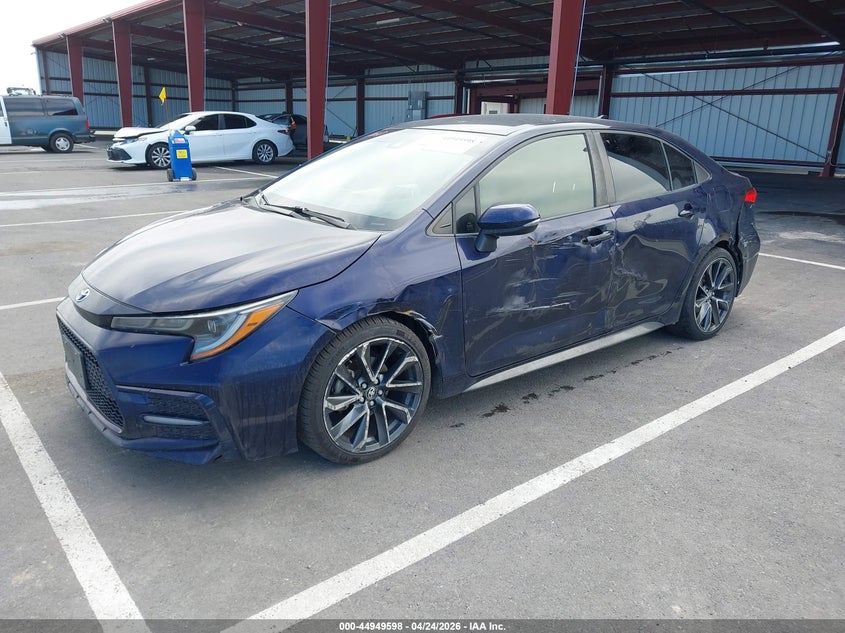 2020 TOYOTA COROLLA auction photo 2