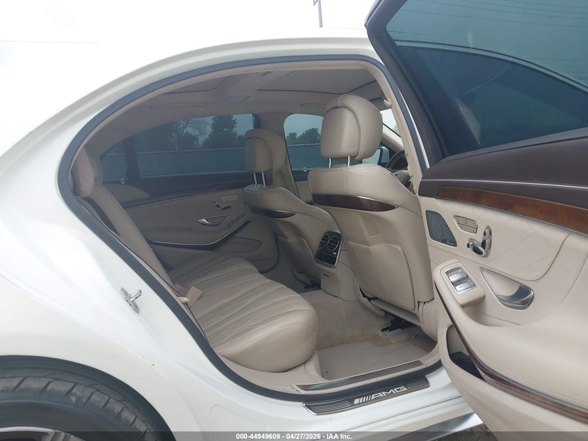 2015 Mercedes-Benz S 63 Amg 4Matic VIN: WDDUG7JB7FA162352 Lot: 44949609