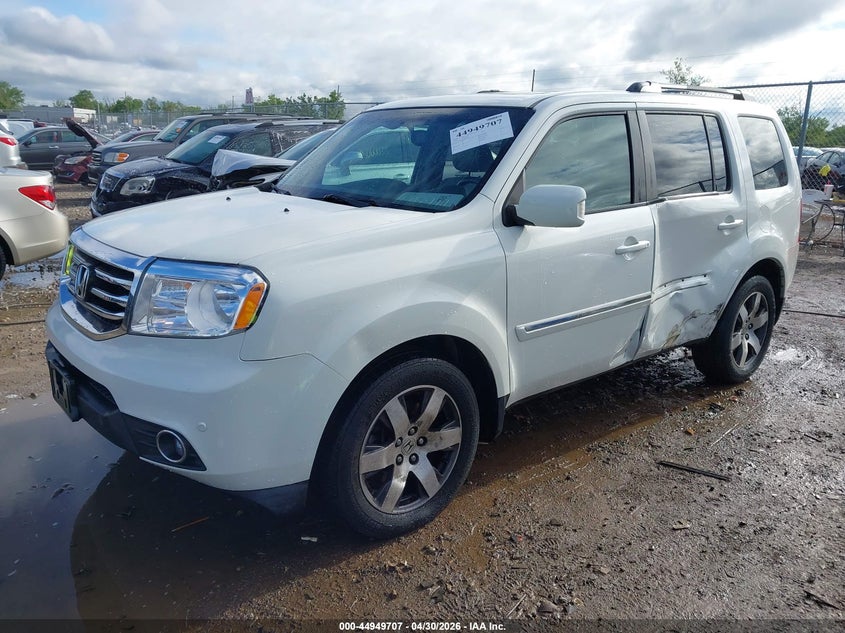 2012 Honda Pilot Touring 5FNYF4H96CB033554 photo 1