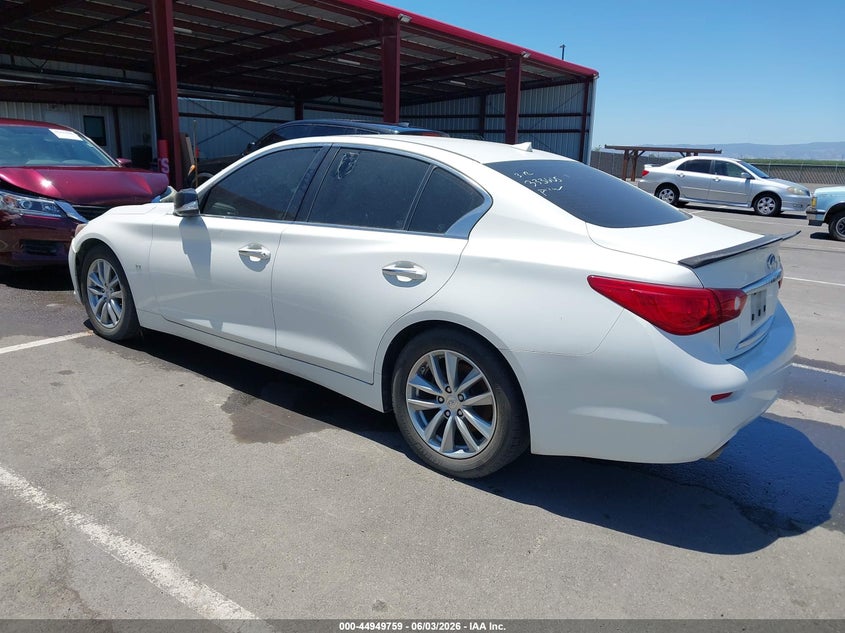Vin: jn1bv7ap1fm333665, lot: 45447155, infiniti q50 premium 20153
