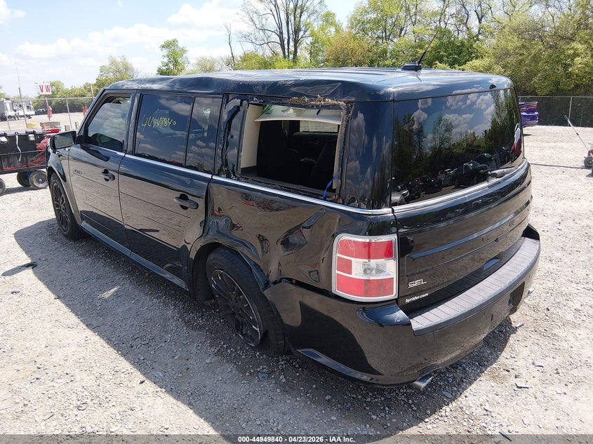 Vin: 2fmgk5c86ebd33408, lot: 45447236, ford flex sel 20143