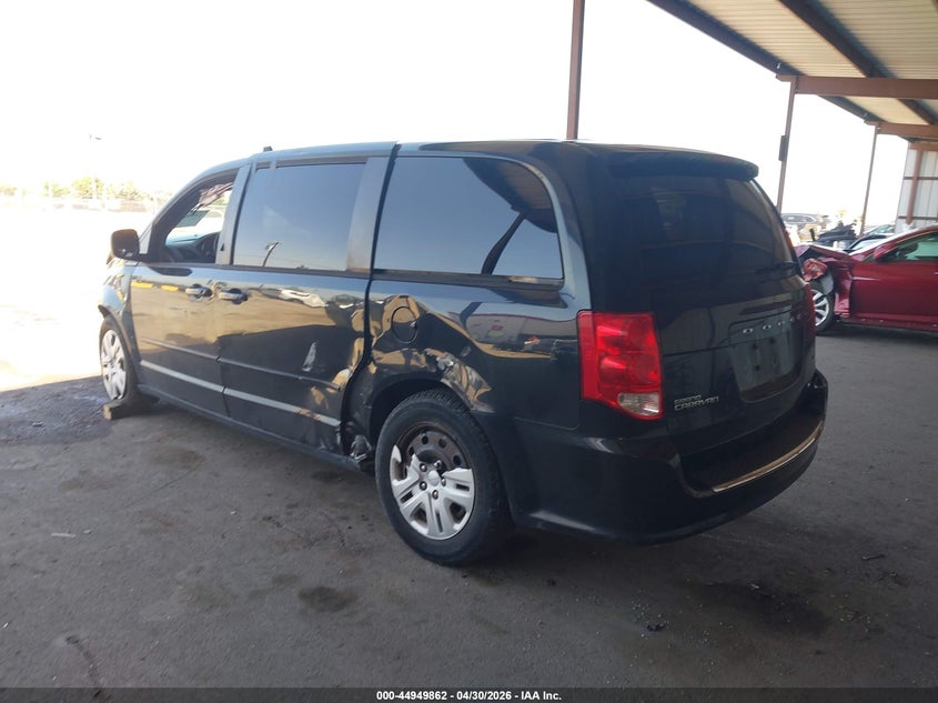 Vin: 2c4rdgbg6er179446, lot: 45447258, dodge grand caravan se 20143