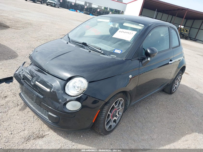 Vin: 3c3cffar6dt594182, lot: 45447319, fiat 500 pop 20132