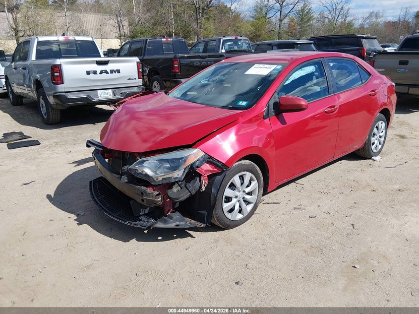 2014 Toyota Corolla Le 2T1BURHE8EC158360 photo 1