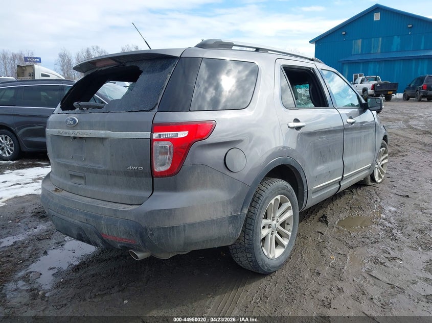 Vin: 1fm5k8d89dgc00396, lot: 45447416, ford explorer xlt 20134