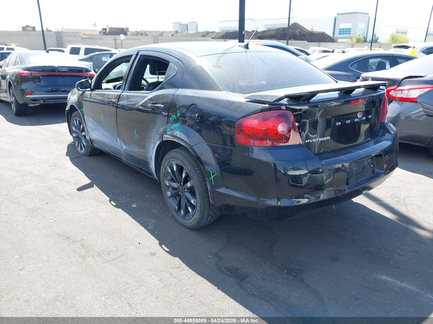Vin: 1c3cdzcb3dn653731, lot: 45447485, dodge avenger sxt 20133
