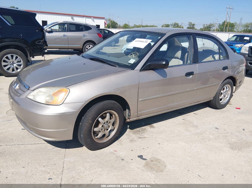 2001 Honda Civic Lx 1HGES16531L037084 photo 1