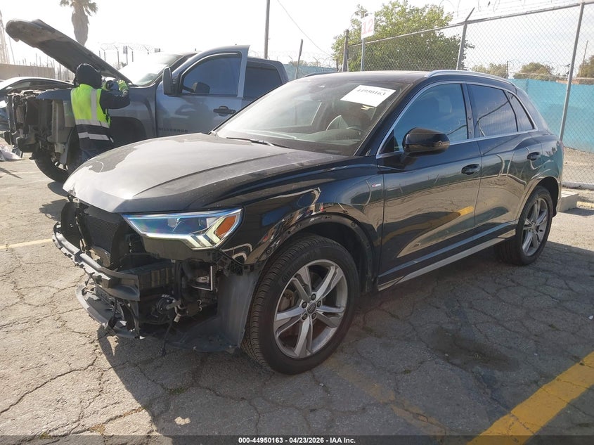 Vin: wa1eecf30l1060184, lot: 45447559, audi q3 premium plus 45 tfsi s line quattro tiptronic 20202