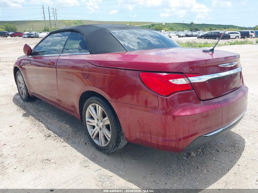 Vin: 1c3bcbeb7cn148180, lot: 45447827, chrysler 200 touring 20123