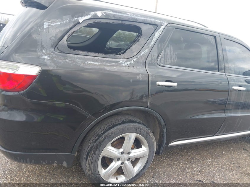 1C4SDJET1CC286143 2012 Dodge Durango 5.7 Citadel Black