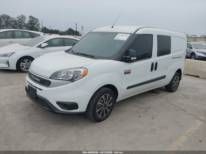 Vin: zfbhrfab3n6y60736, lot: 45447936, ram promaster city cargo van 20222