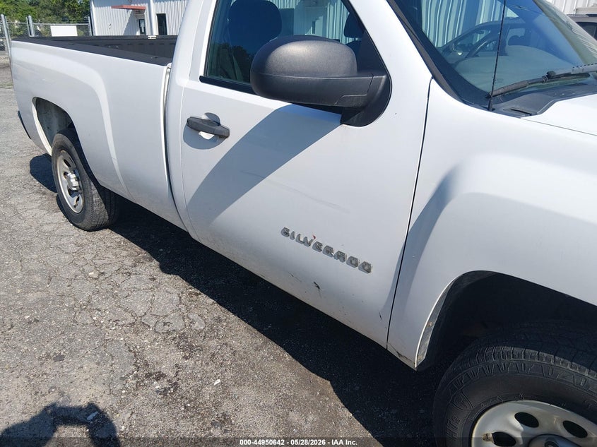 2012 Chevrolet Silverado 4.3 1500 Work Truck white Lot 111044950642 Vin 1GCNCPEX5CZ280493