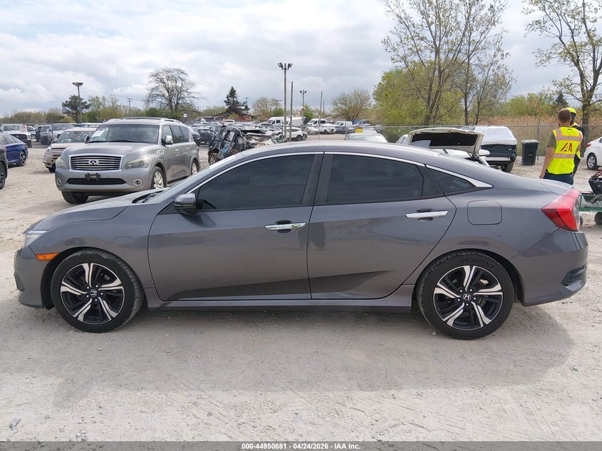 VIN 19XFC1F93HE025989 2017 HONDA CIVIC TOURING