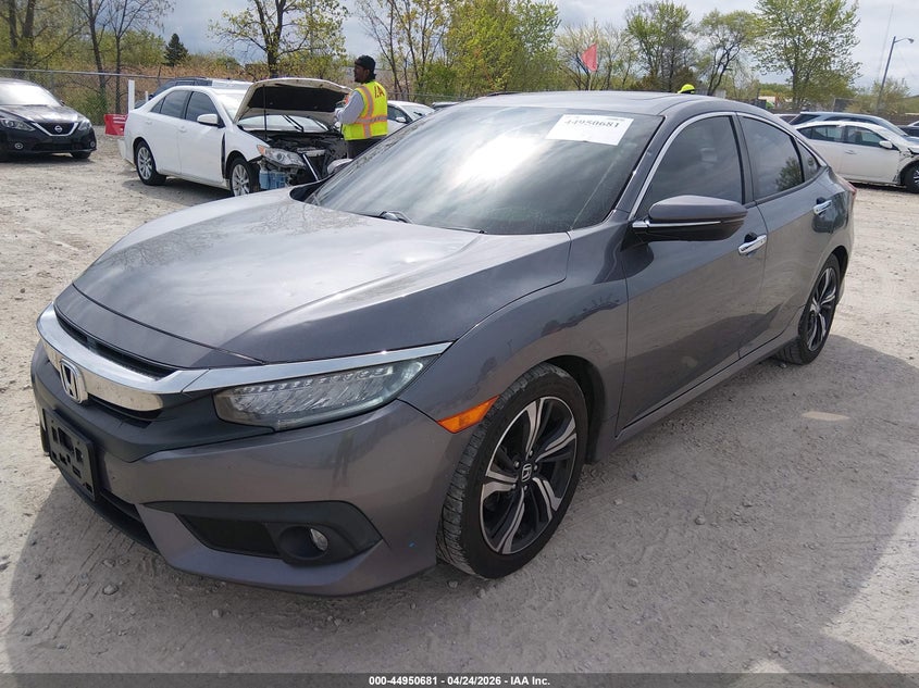 2017 Honda Civic Touring 19XFC1F93HE025989 photo 1