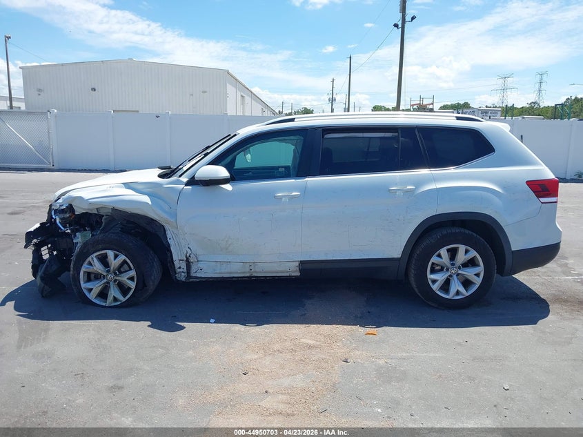 2019 Volkswagen Atlas 3.6L V6 Se W/Technology VIN: 1V2UR2CA6KC558801 Lot: 44950703
