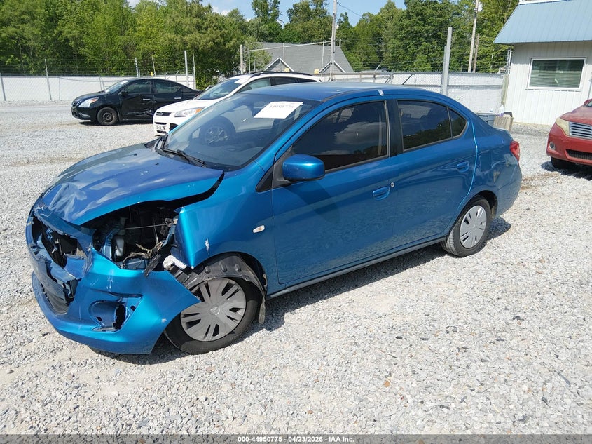2019 MITSUBISHI MIRAGE SEDAN 1.2L I-3 DOHC, VVT, 78HP