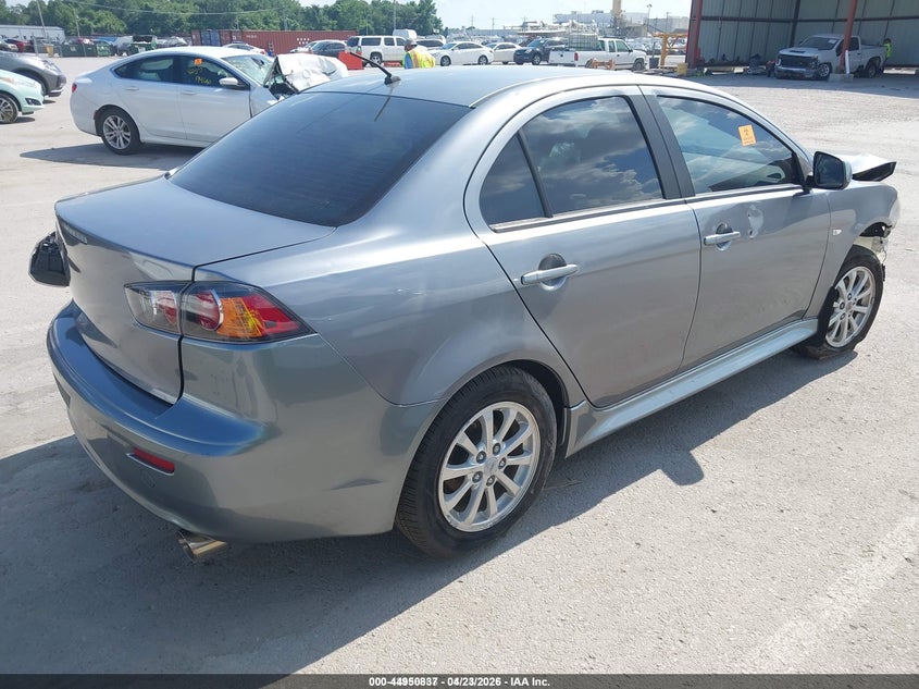 2012 Mitsubishi Lancer 2.4 Se silver Lot 111044950837 Vin JA32V2FW4CU010351