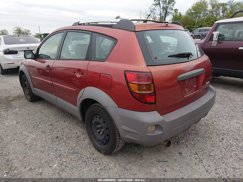 2003 PONTIAC VIBE HATCHBACK 1.8L I-4 DOHC, VVT, 130HP