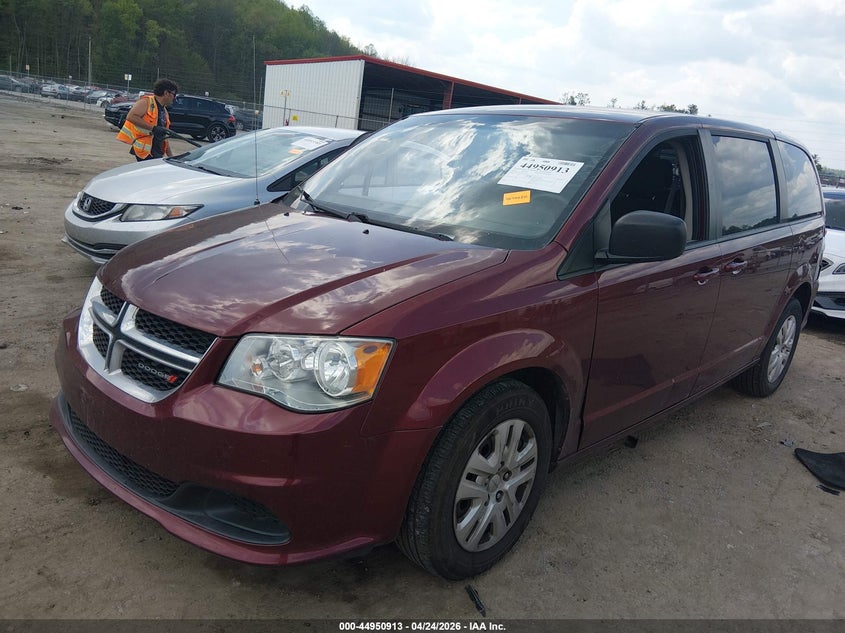 Vin: 2c4rdgbg5jr236942, lot: 45448314, dodge grand caravan se 20182