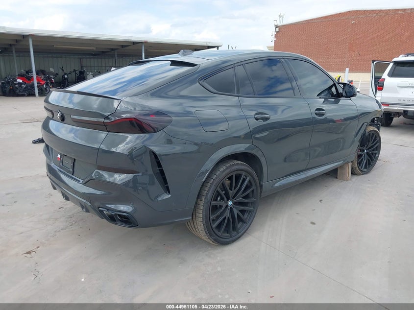 Vin: 5ux43ex04s9z24952, lot: 45448506, bmw x6 m60i 20254