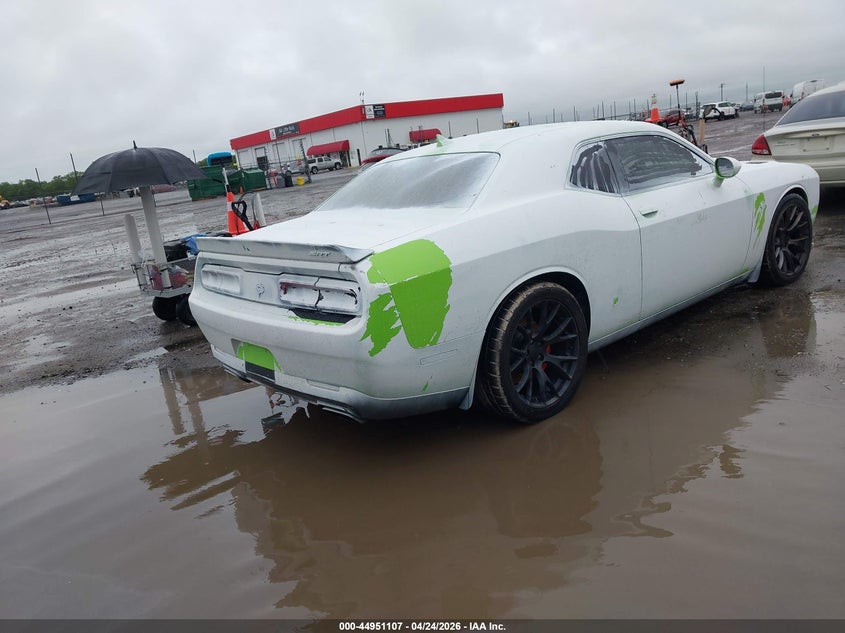Vin: 2c3cdzc96fh834122, lot: 45448509, dodge challenger srt hellcat 20154