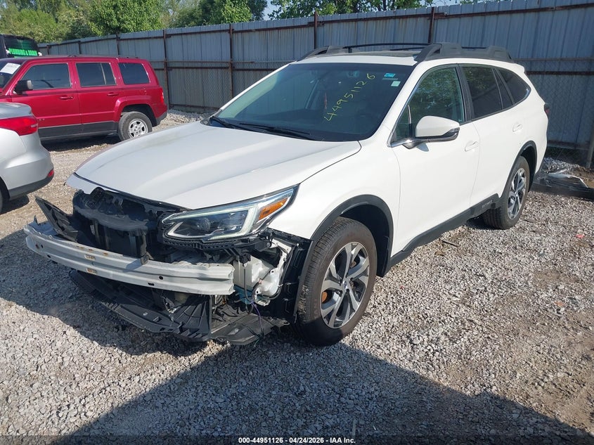 Vin: 4s4btancxl3255827, lot: 45448527, subaru outback limited 20202