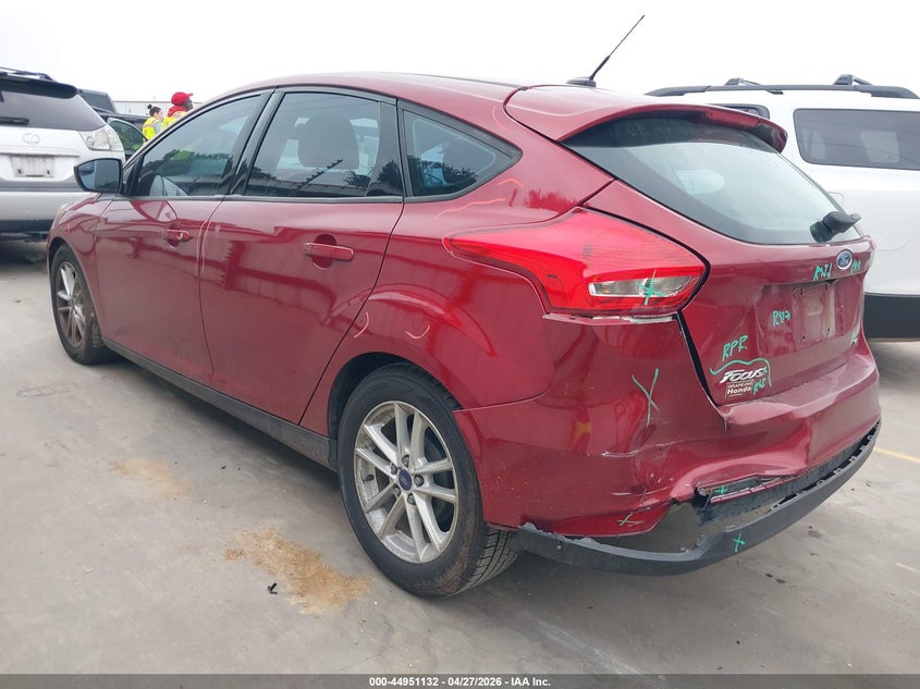 Vin: 1fadp3k2xgl245027, lot: 45448533, ford focus se 20163