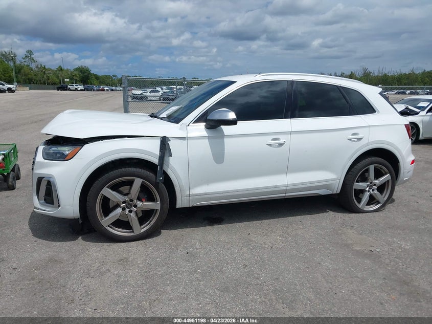 2022 Audi Sq5 Premium Tfsi Quattro Tiptronic VIN: WA1A4AFY6N2044781 Lot: 44951198