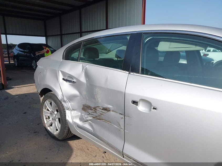 2012 Buick Lacrosse 3.6 Lacrosse Premium 1 Group silver Lot 111044951320 Vin 1G4GD5E39CF375918