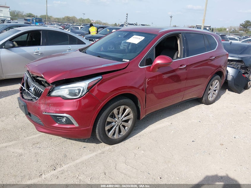 Vin: lrbfxbsa5hd095035, lot: 45448765, buick envision essence 20172