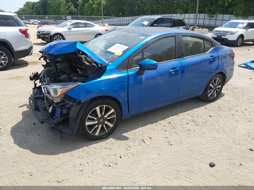 Vin: 3n1cn8ev6ml893949, lot: 45448864, nissan versa sv xtronic cvt 20212